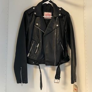 Levi’s leather motorcycle jacket